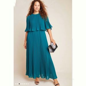 Anthropologie Corey Lynn Calter Pleated Maxi Dress